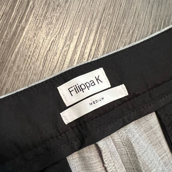 Filippa K Light Gray Pants Stretch Wool Blend Bootcut leg Sz M - Picture 5 of 8